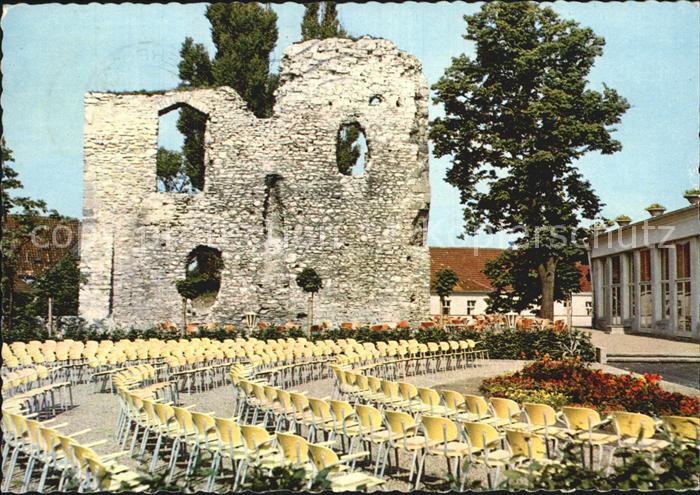 Lippspringe Bad Konzertplatz Arminiuspark Ruine