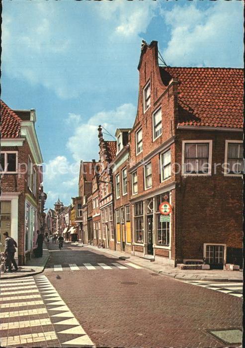 Enkhuizen Westerstraat Giebelhaeuser