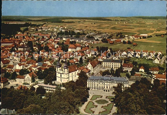 Donaueschingen an der Donauquelle Schwarzwald Fliegeraufnahme