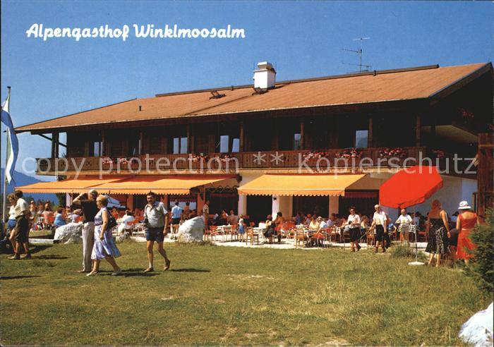 Reit Winkl Alpengasthof Hotel Winklmoosalm im Sommer