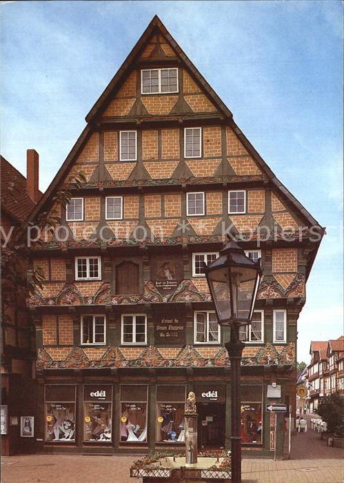 Celle Niedersachsen Hoppenerhaus 16. Jhdt. Historisches Gebaeude Mittelalterlich