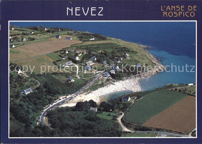 Nevez L'Anse de Rospico vue aerienne Collection Couleurs de Bretagne