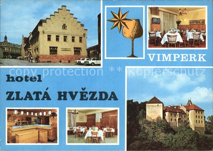 Vimperk Hotel Zlata Hvezda Salonek Sumavska vinarna Restaurace