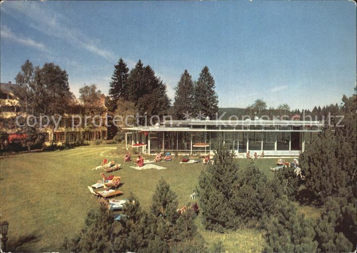 Hinterzarten Breisgau-Hochschwarzwald BW Parkhotel Adler Liegewiese