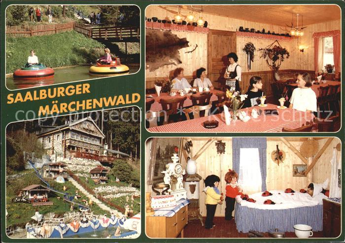 Saalburg Saale Saalburger Maerchenwald Freizeitpark mit Tiergehege Restaurant