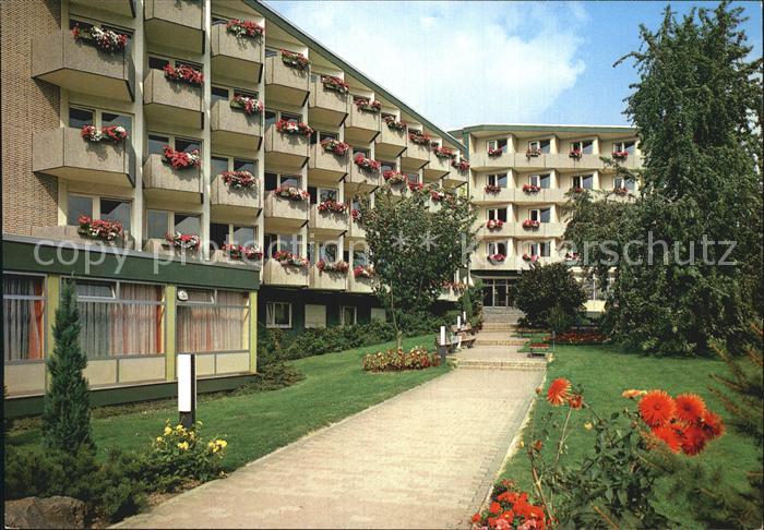 Bad Sassendorf Parksanatorium Moorbad Soleheilbad