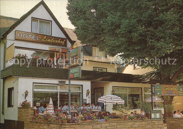 Osterspai Hotel Restaurant Lindenhof Terrasse