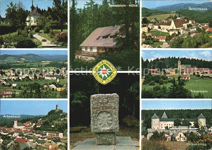 Moorbad Harbach und Umgebung Nebelstein im Waldviertel Treffpunkt der Wanderwege