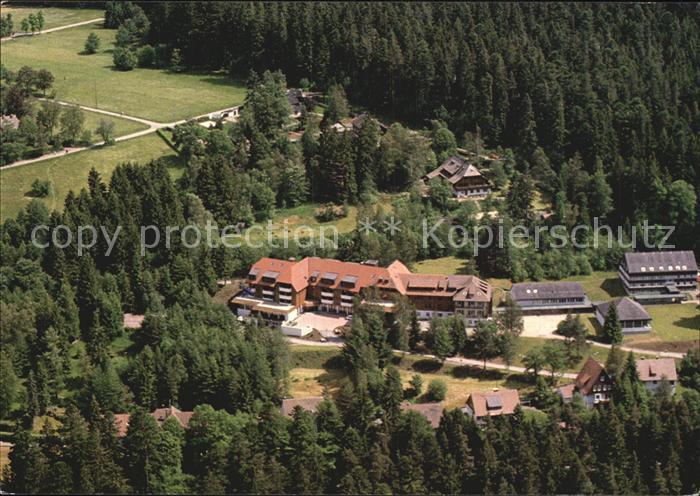 FREUDENSTADT BW Sanatorium Hohenfreudenstadt Schwarzwald Kurklinik Fliegeraufnah