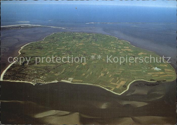 Insel Foehr Nordseeinsel Fliegeraufnahme