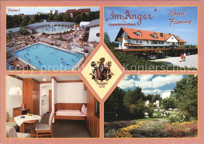 Bad Fuessing Appartementhaus Im Anger Therme Park Wappen