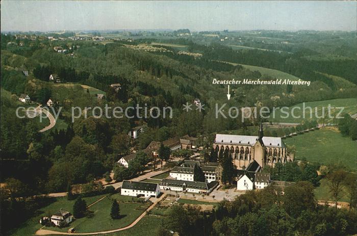 Altenberg Rheinland Terrassen Waldrestaurant Deutscher Maerchenwald Fliegeraufna