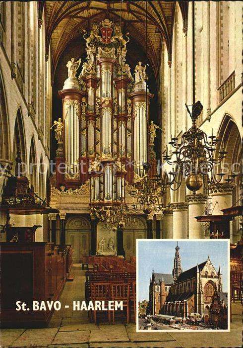 Haarlem St Bavo Interieur Grote Kerk Kirche