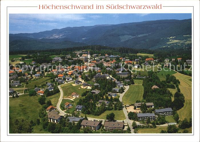 Hoechenschwand Schwarzwald BW Heilklimatischer Kurort im Schwarzwald Fliegeraufn