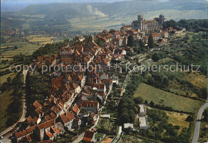 Vezelay Vue aerienne