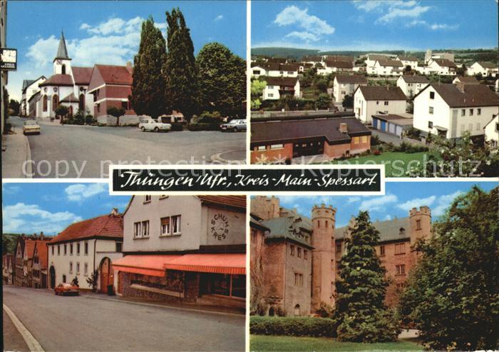 Thuengen Ortsansicht Schloss