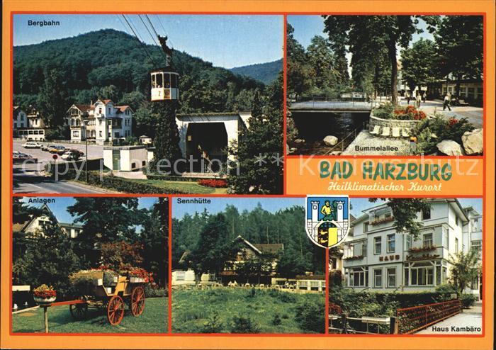 Bad Harzburg Bergbahn Sennhuette Bummelallee Haus Kambaero