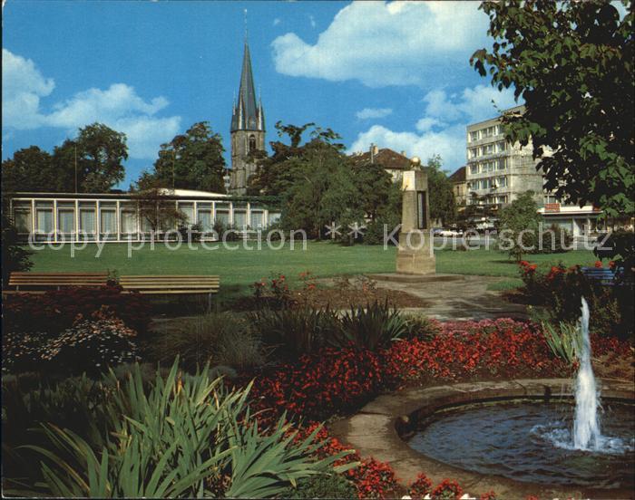SAARBRueCKEN Saarland Anlagen Ludwigsplatz