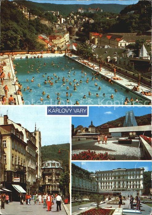 Karlovy Vary Schwimmbad Kolonada Gagarina Thermalbad