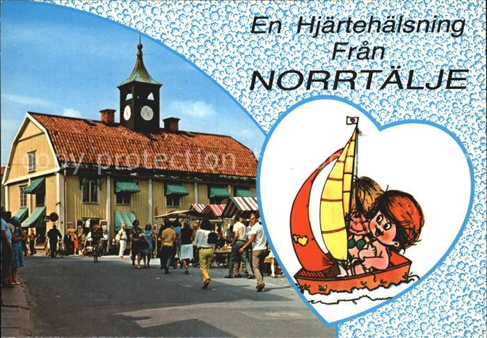 Norrtaelje Markt Rathaus