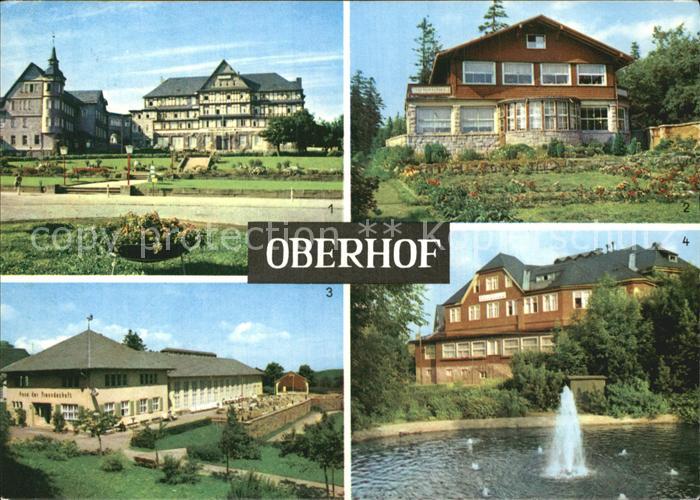 Oberhof Thueringen Ernst Thaelmann Haus Cafe Luisensitz FDGB Heim