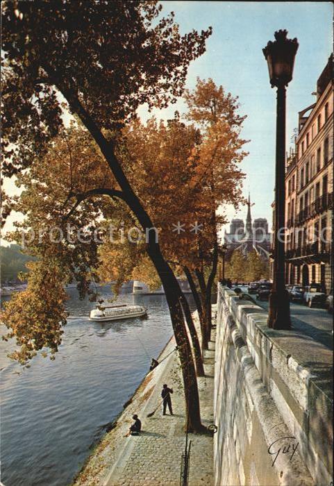 Paris Quai Orleans Seine