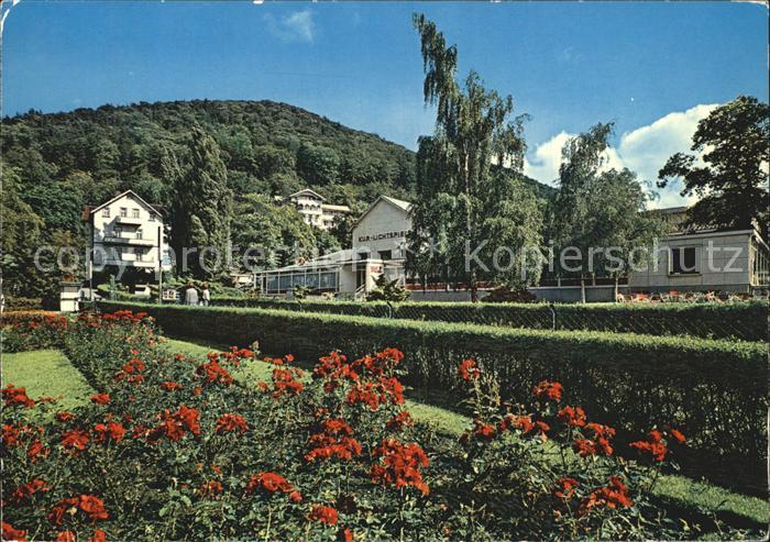 Bad Harzburg Badepark Kurcafe Lichtspiele