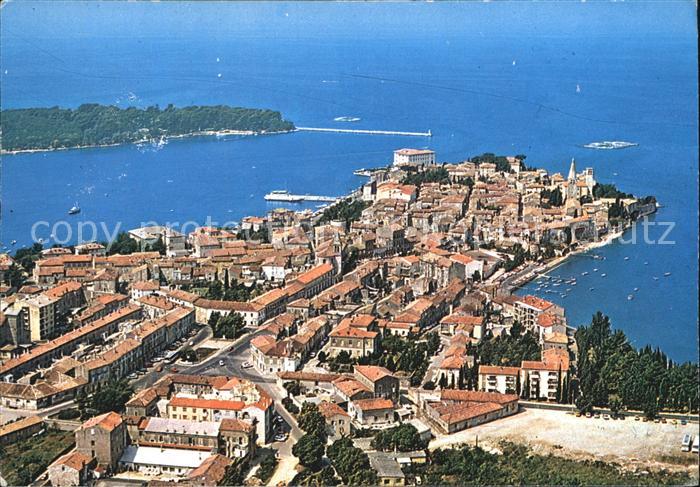 Porec Luftaufnahme