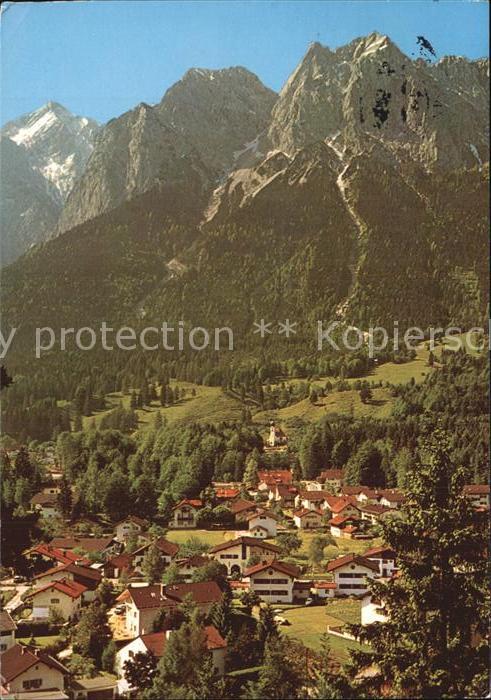 Grainau Alpspitze Kleinen und Grossen Waxenstein