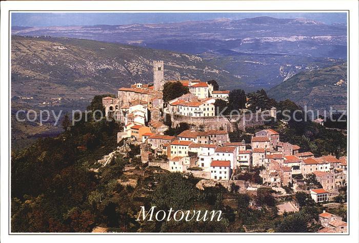 Motovun Stadtansicht