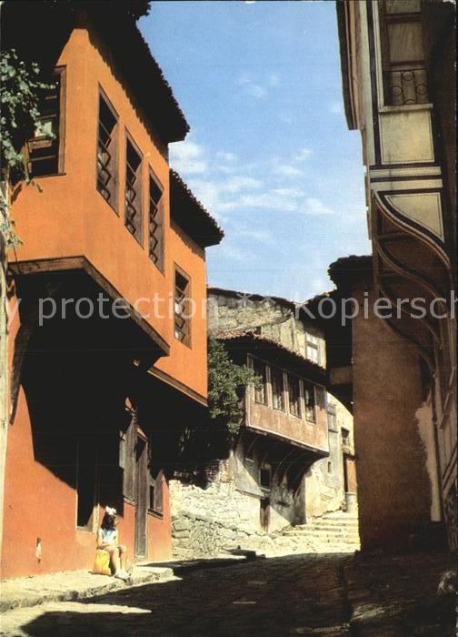 Plovdiv Alte Haeuser