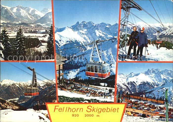 Fellhorn Skigebiet Birgsautal Seilbahn
