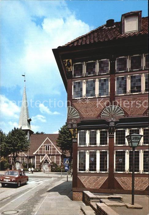 Bergedorf Hamburg Historische Gaststaette Stadt Hamburg Petri Paulikirche