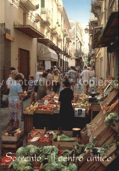 Sorrento Campania Obst Gemuesemarkt