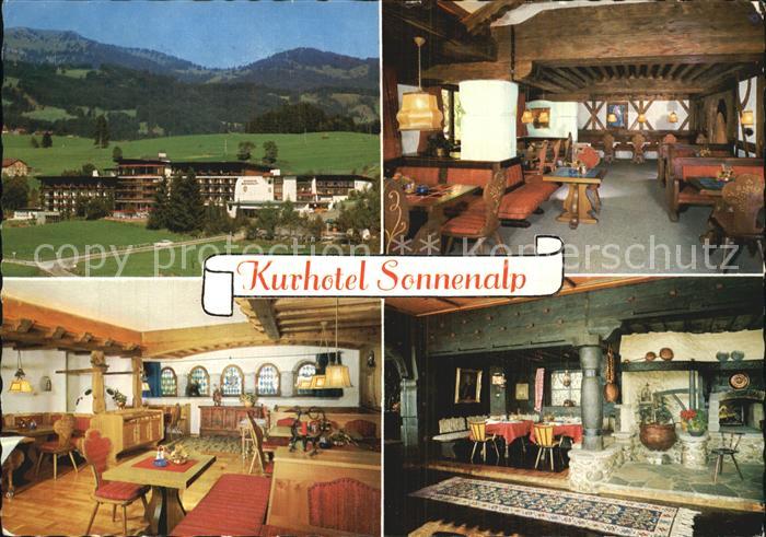 Sonthofen Oberallgaeu Kurhotel Sonnenalp