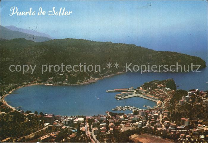 Puerto de Soller Luftaufnahme