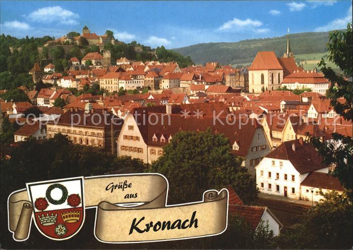 Kronach Oberfranken Ortsansicht