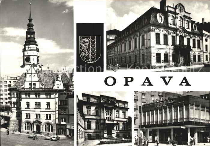 Opava Troppau Rathaus Theater