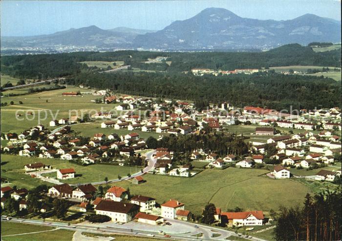 Piding Au Mauthausen Blick nach Salzburg Gaisberg