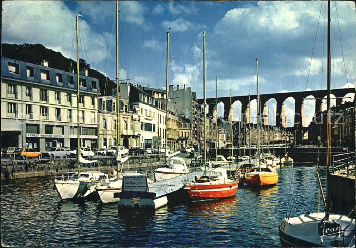 Morlaix Hafen Viadukt