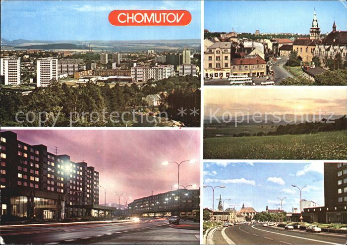 Chomutov Stadtansichten