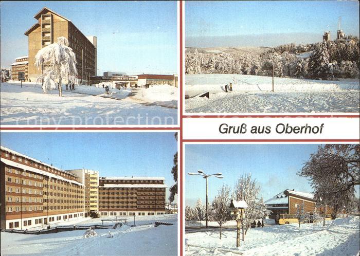 Oberhof Thueringen FDGB Erholungsheim Fritz Weineck