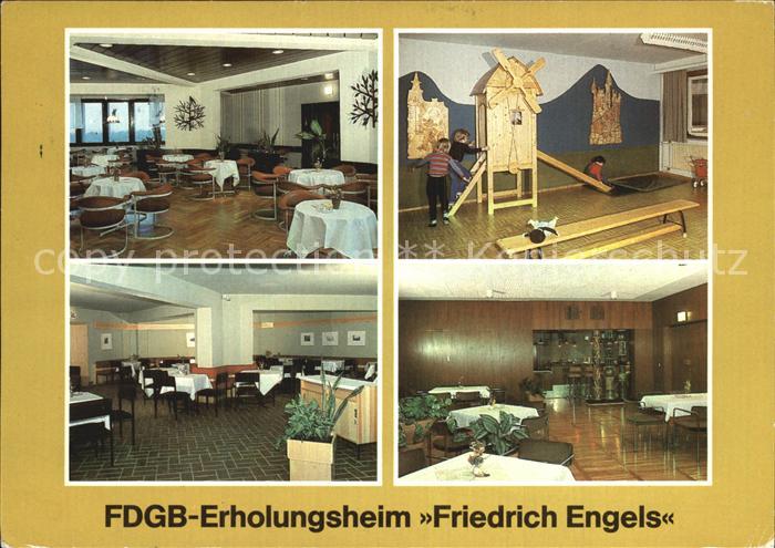 Templin FDGB Erholungsheim Friedrich Engels Dachcafe