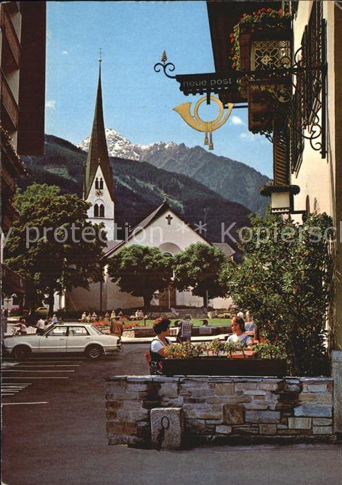 Mayrhofen Zillertal Kirche Gasthof Neue Post