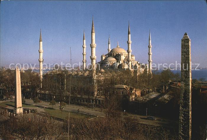 Istanbul Constantinopel Hippodrom Blaue Moschee