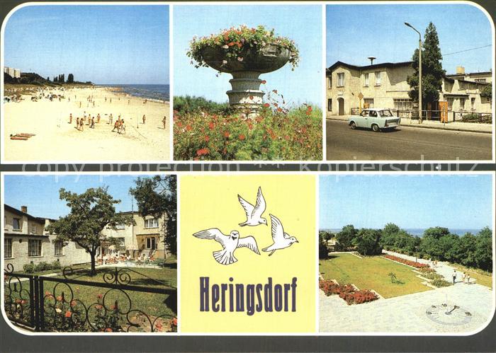 Heringsdorf Ostseebad Usedom Betriebserholungsheim Schloonsee Strand
