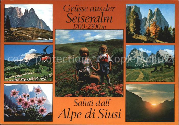 Seiser Alm Dolomiten Dolomiten Panoramen