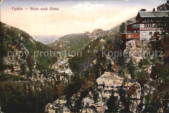 Oybin Blick nach Zittau