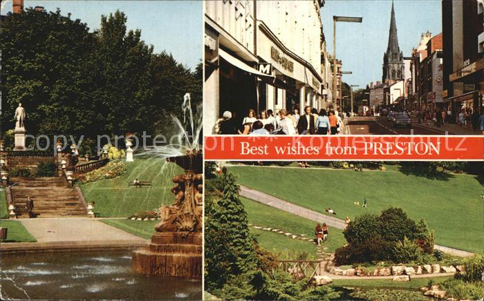 Preston Brent Park und Ortspartie