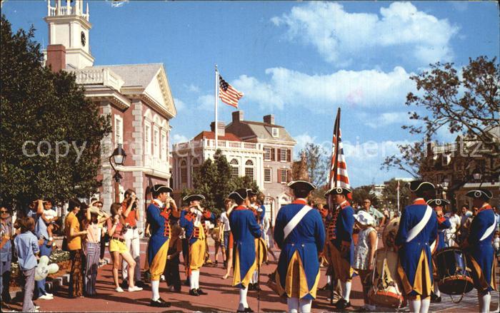 Orlando Florida Liberty Square Five and Drum Corps